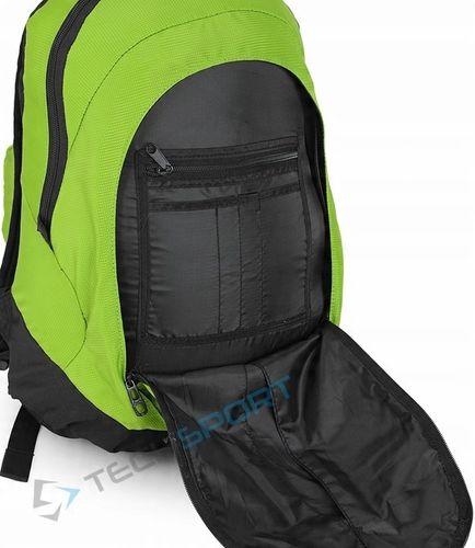 LEKKI WYGODNY PLECAK MIEJSKI CAMPUS KOOL | POJEMNOŚĆ 20L | CZARNY na Arena.pl