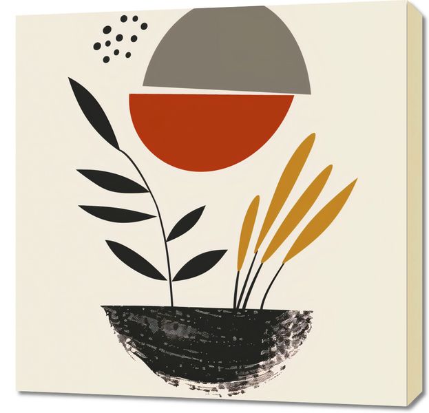 Obraz 70x70cm Świt z Akcentem zdjęcie 1