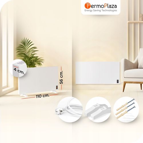 Grzejnik konwektorowy na podczerwień 2w1 750W 20m2 promiennik na Arena.pl