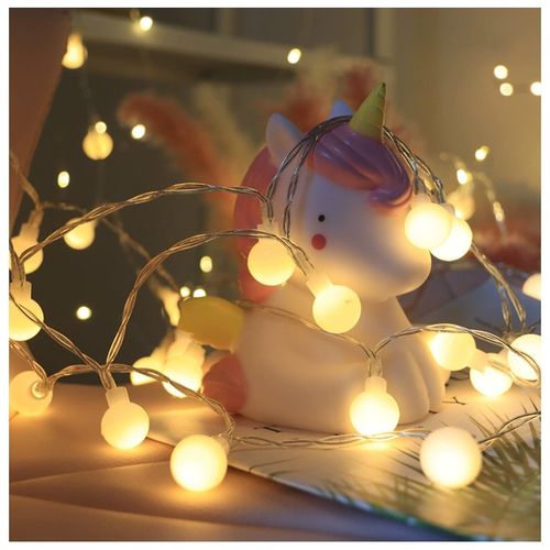 światełka lampki kulki wewnętrzne/ zewnętrzne 71 led białe ciepłe, 2 tryby na Arena.pl