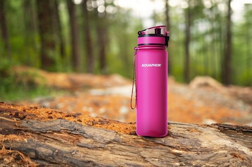 Butelka filtrująca Aquaphor City 0,5l różowa na Arena.pl