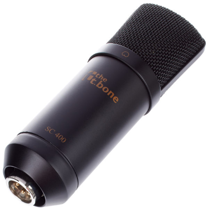 Mikrofon kondensatorowy pojemnościowy studyjny the t.bone SC 400 ZESTAW na Arena.pl