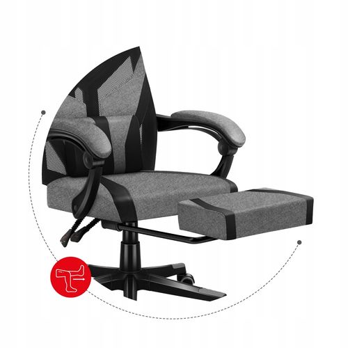 Fotel ergonomiczny Huzaro COMBAT 5.0 Grey na Arena.pl