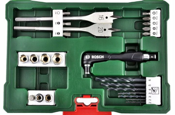 WIERTARKA UDAROWA GSB 600 RE BOSCH V-LINE 41 SZTUK zdjęcie 3