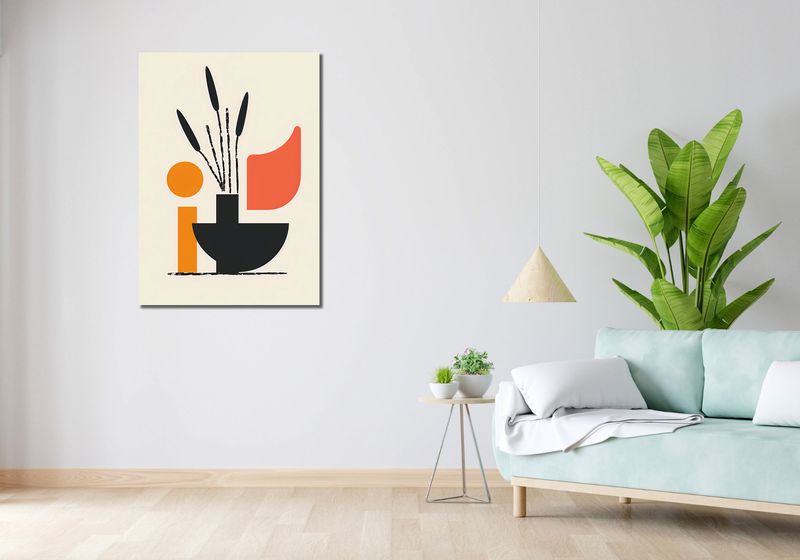 Obraz 70x100cm Szeroka Czerń zdjęcie 2