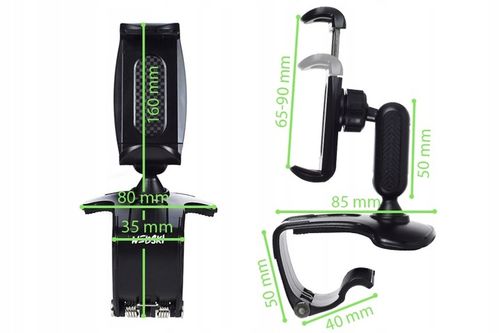 UCHWYT DO SAMOCHODU NA TELEFON KOKPIT DESKĘ KLIPS na Arena.pl