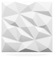 Białe Piankowe Kasetony Sufitowe panele ścienne 3D Brylant