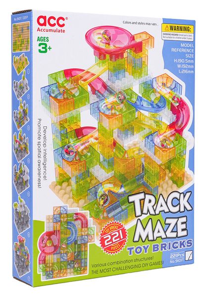 Mega Zestaw Tor Kulka 221El. zdjęcie 1