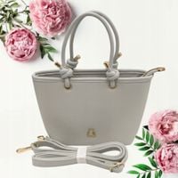 Damska Torebka do ręki szara Nowa kolekcja Torebka shopper na ramię damska