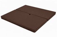 Materac Pole Dance UNDERFIT 130 x 120 x 6 cm twardy brązowy