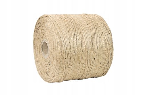 Sznurek jutowy szpagat pakowy 1.5mm 500g 300m na Arena.pl