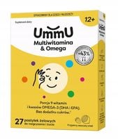 UmmU Multiwitamina & Omega 12+ pastyl. 27p