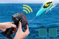 ZDALNIE STEROWANA ŁÓDKA ŁÓDŹ DUŻA SZYBKA MOTORÓWKA 1X AKUMULATOR MOCNA 2.4