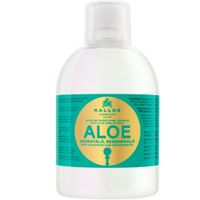 Kallos szampon Aloe nawilżający i regenerujący włosy z ekstraktem Aloe-vera, 1000ml