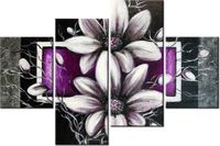 140CM 70 OBRAZ PIĘKNE SREBRO ŚCIENNY