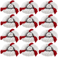 12x WKŁAD DO MOPA OBROTOWEGO VILEDA TURBO KOŃCÓWKI MOP