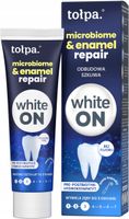 TOŁPA WHITE ON MICROBIOME & ENAMEL REPAIR PASTA DO ZĘBÓW WYBIELAJĄCA 75 ML