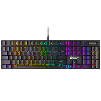 canyon klawiatura gamingowa cometstrike gk-55 przewodowa czarna