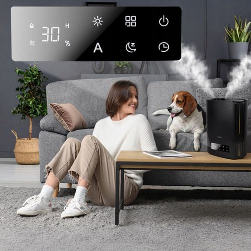 Nawilżacz powietrza WYDAJNY HIGROSTAT AROMATERAPIA DUŻY XL 5l dysza na Arena.pl