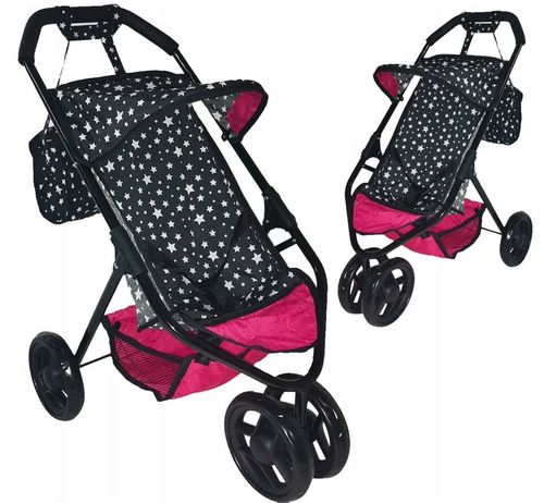 WÓZEK DLA LALEK SPACEROWY Spacerówka + TORBA na Arena.pl