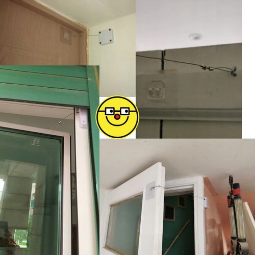 Samozamykacz do drzwi moskitiery samoprzylepny cz. na Arena.pl