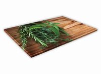 SZKLANA DESKA KUCHENNA 30x20 270a Rozmaryn