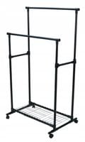 WIESZAK STOJĄCY NA KÓŁKACH SZAFA NA UBRANIA STOJAK