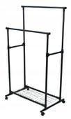 WIESZAK STOJĄCY NA KÓŁKACH SZAFA NA UBRANIA STOJAK