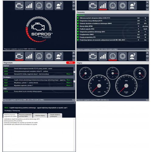 Program SDPROG Interfejs ELM327 OBD2 OBDII USB na Arena.pl