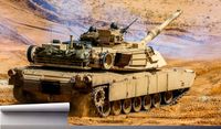 Fototapeta MILITARNA CZOŁG BOJOWY WOJNA 200x130