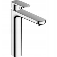 Bateria umywalkowa stojąca Hansgrohe Vernis Blend srebrny