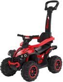Jeździk dla dziecka pchacz QUAD Baby Mix Rączka prawadzenia interaktywny