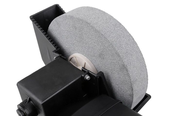 SZLIFIERKA STOŁOWA NA SUCHO MOKRO DO OSTRZENIA WOLNOOBROTOWA 2 KAMIENIE zdjęcie 13