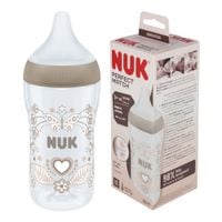 NUK Perfect Match Butelka Antykolkowa 3m+ silikonowy smoczek M 260ml