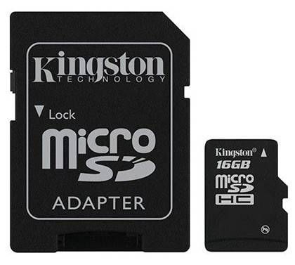 KINGSTON ORYGINALNA KARTA 16GB MICRO SDHC CLASS 4 na Arena.pl