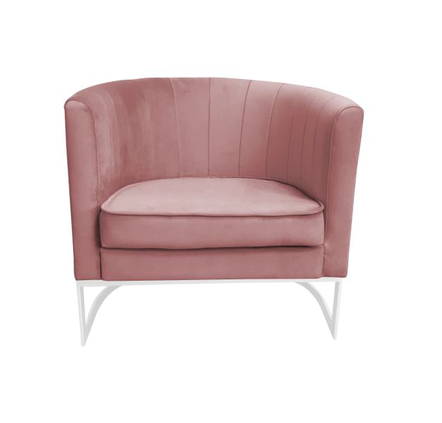 Fotel Glamour podstawa biała MG58 zdjęcie 3