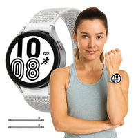Pasek do Huawei Watch GT4 GT5 GT6 41mm opaska biały teleskopy KOLORY 18mm