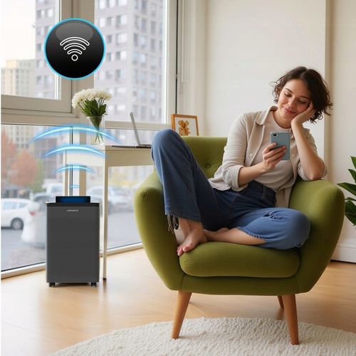 Pochłaniacz wilgoci 24l/24h osuszacz powietrza Nexi UV ION WiFi HEPA na Arena.pl