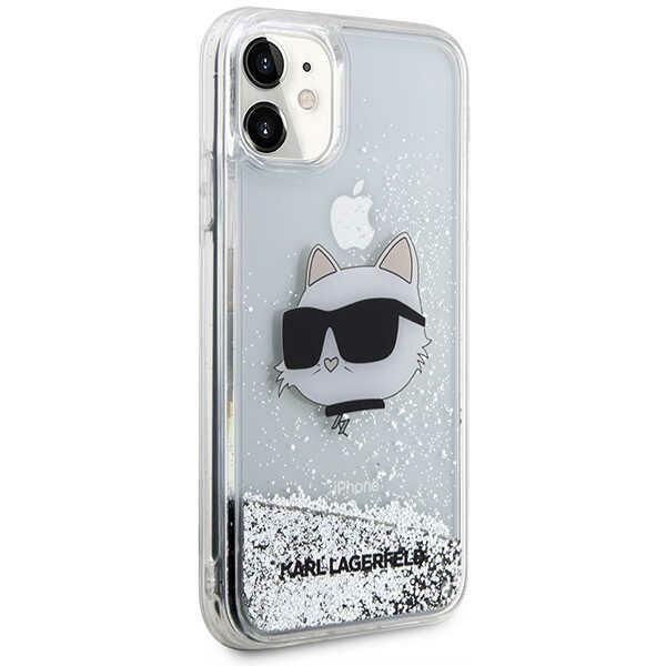 Etui Karl Lagerfeld do iPhone 11, iPhone XR, Srebrny zdjęcie 6