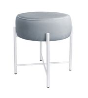 Taboret Pola noga metalowa biała BL06