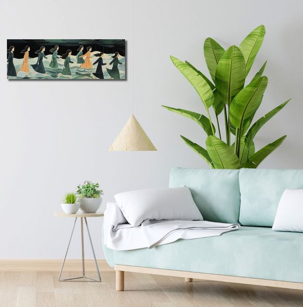 Obraz 70x20cm Nocna Procesja zdjęcie 2