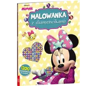 Minnie. Malowanka z diamencikami