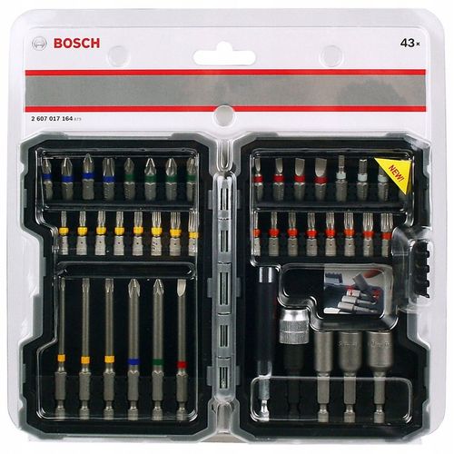 ZESTAW PRO-MIX 43szt. WIERTEŁ BITÓW KOŃCÓWEK BOSCH na Arena.pl