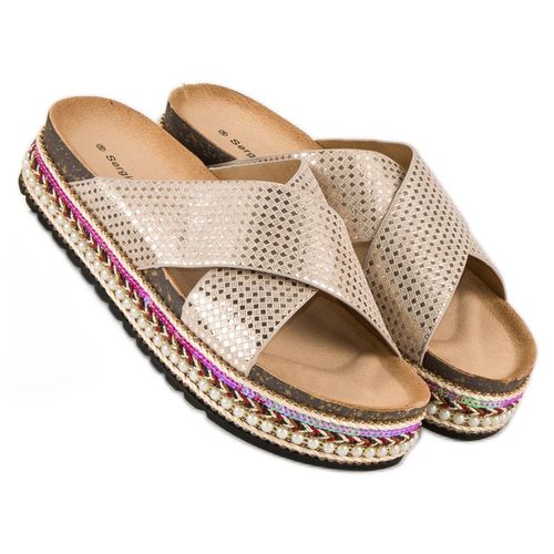 Klapki ethnic print r.36 na Arena.pl