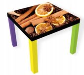 NAKLEJKA na STÓŁ stolik okleina skin DUŻA ochronna