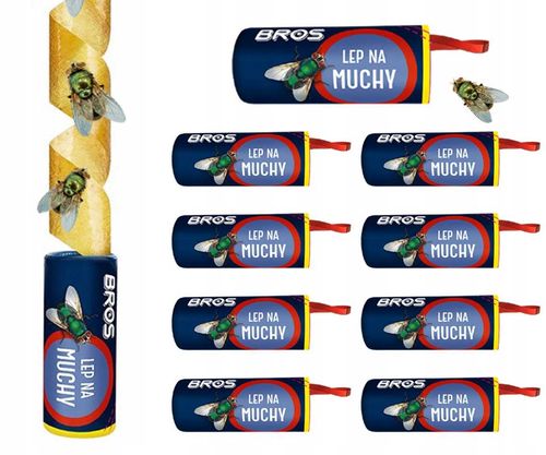 bros - lep okrągły na muchy - 10 szt. na Arena.pl