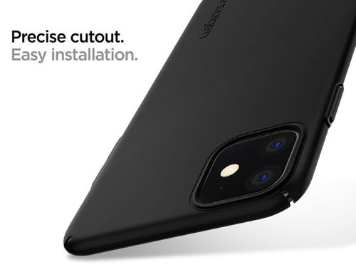Etui Spigen Thin Fit Air do Apple iPhone 11 Black na Arena.pl