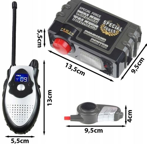 WALKIE TALKIE DLA DZIECI 2 x krótkofalówka ZESTAW łoki toki + BAZA do 30m na Arena.pl