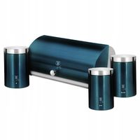 Chlebak zestaw Berlinger Haus Aquamarine Metallic Line wielokolorowy stal