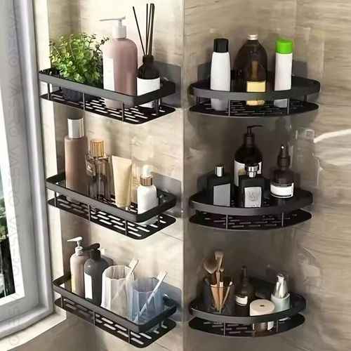 2x PÓŁKA POD PRYSZNIC wisząca samoprzylepna ścienna LOFT łazienka na Arena.pl